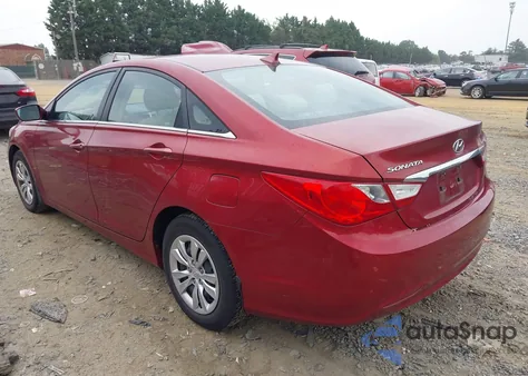 2011 Hyundai Sonata Gls из США, поврежденный, VIN 5NPEB4AC6BH205182